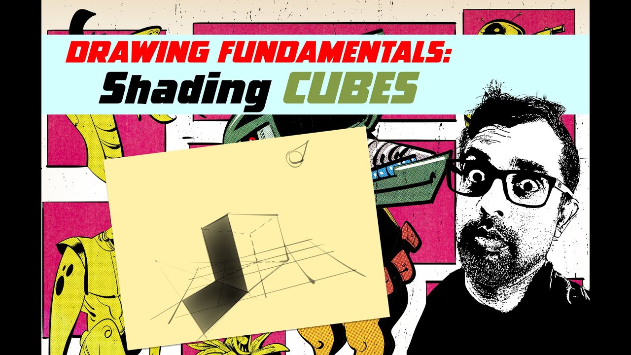 Drawing Fundamentals: Shading Rectangular Volumetric Shapes - YouTube