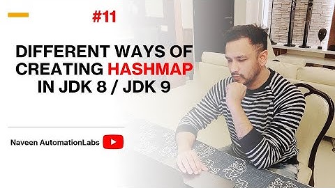 #11 - Different ways of creating HashMap in Java