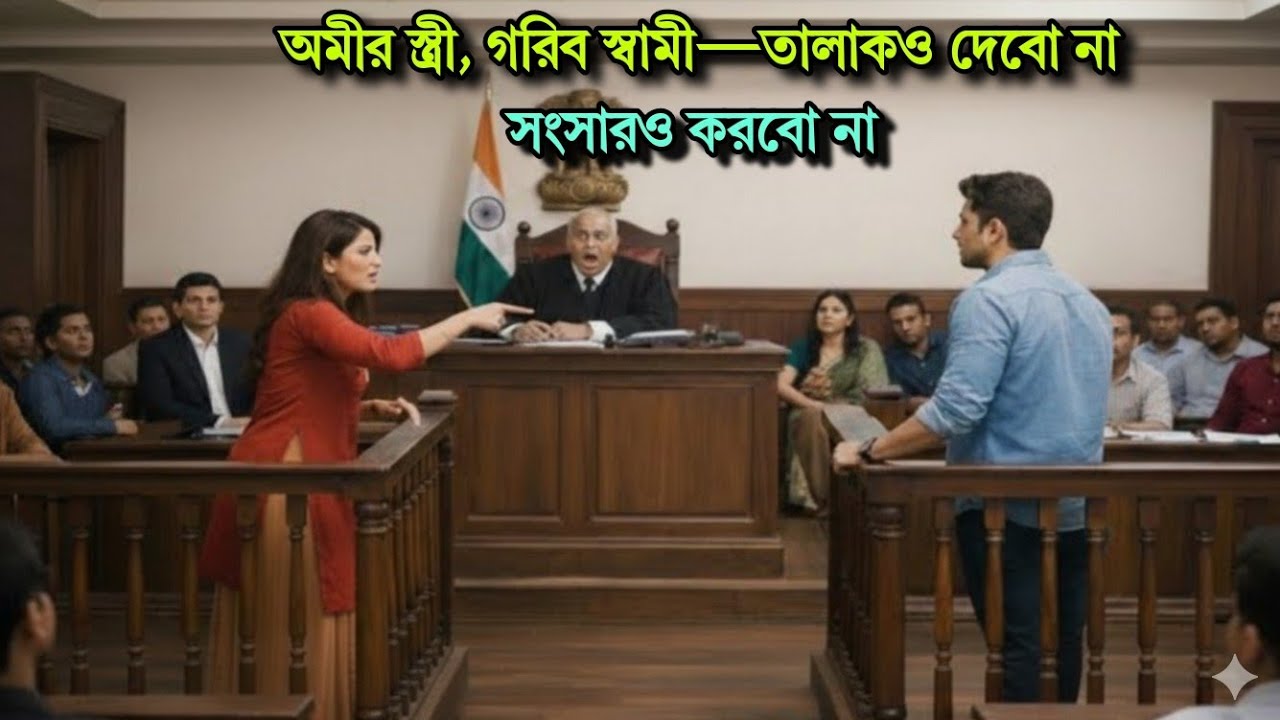 ধনী স্ত্রীর নির্মম সিদ্ধান্ত: স্বামীকে ছাড়বো না, কিন্তু পাশে থাকবো না! Bangla moral story 