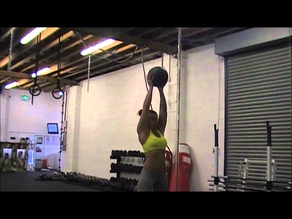 Francesca's Slam Ball Challenge time of 5.29