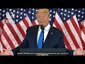Trump hace afirmaciones infundadas de fraude en las elecciones, afirma falsamente que ganó
