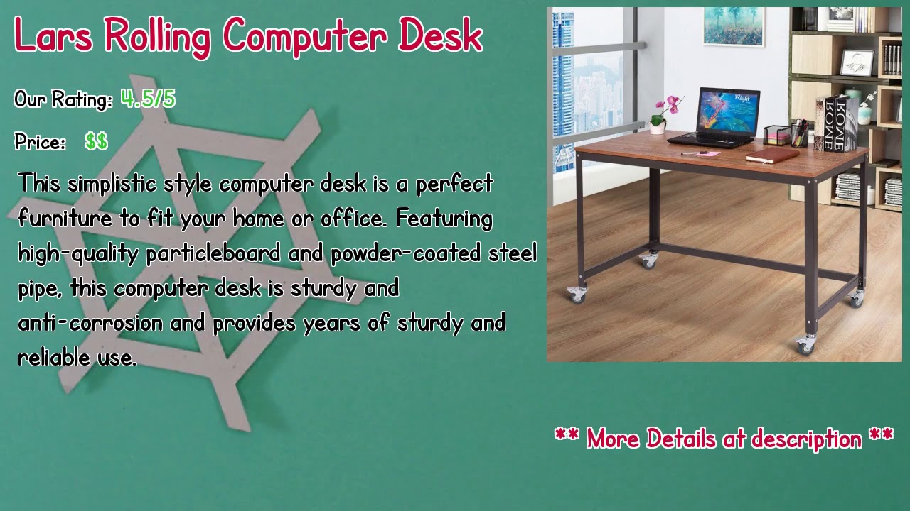 10 Home Computer Desks For Small Spaces Reviews
