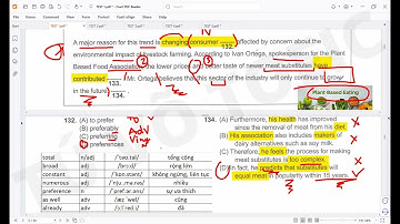 GIẢI CHI TIẾT ĐỀ YBM TOEIC READING 2025 HÀN QUỐC MỚI NHẤT TEST 1 PART 6