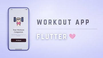 💪🏾📱 Workout Tracker App • Flutter Tutorial ♡