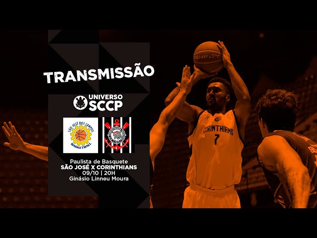 TRANSMISSÃO, São José Basket x Corinthians