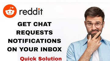 How To Get Chat Requests Notifications On Your Inbox On Reddit App | Step By Step