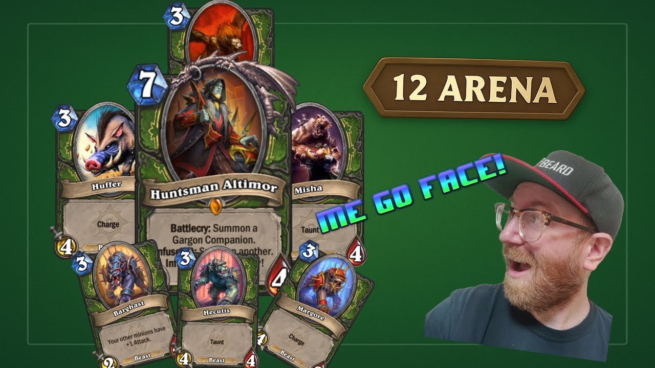 12 WIN HUNTER - HEARTHSTONE ARENA