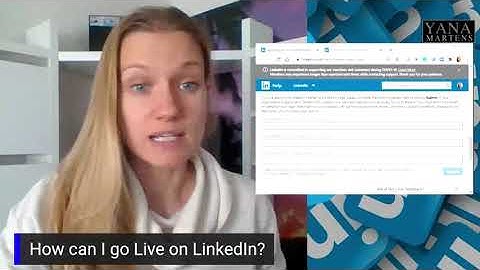 How to go Live on LinkedIn - Get Approval