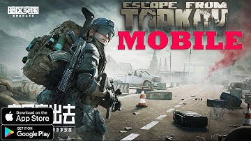 Dark Area Breakout  ESCAPE FROM TARKOV MOBILE TRAILER ANDROID Ultimate Test S1 Recruitment  2021