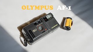 Loading a 35mm Film Camera: Olympus AF-1