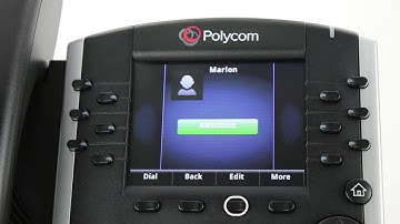 Polycom VVX 400 - Speed Dials