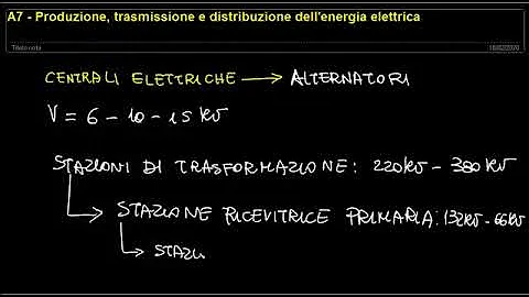 Che cosa si intende per distribuzione di energia elettrica?