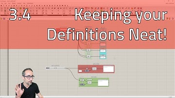 3.4 Keeping your Definitions Tidy and Clean! - Introduction to Parametric Modeling