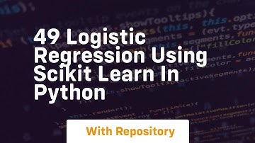 49 logistic regression using scikit learn in python
