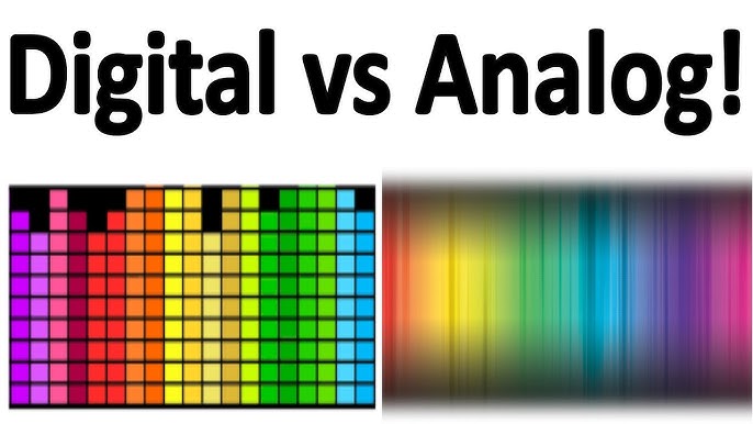 Analogt Vs Digitalt () Analogt Vs Digitalt