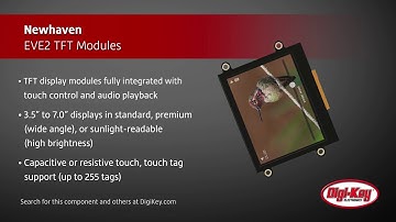 Newhaven EVE2 TFT Modules | Digi-Key Daily