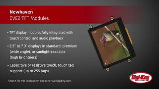 Newhaven EVE2 TFT Modules | Digi-Key Daily