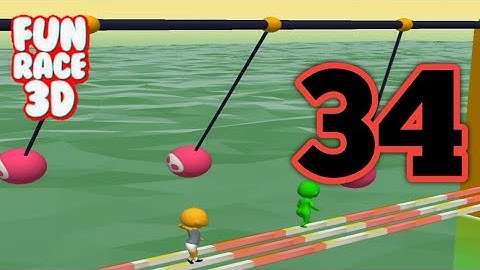 Fun Race 3D Gameplay walkthrough Level 34 (Android & iOS) #shorts
