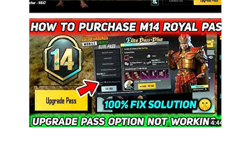 Bgmi problem//. m14 royal pass problem fixed .  @BattlegroundsMobile_IN