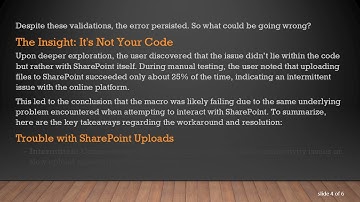 Resolving the SaveAs Error in Excel VBA: A Deep Dive into Workbooks and SharePoint Issues