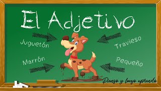 El adjetivo. tipos y características. | Pienso y luego aprendo.