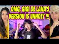 Gigi De Lana - Unholy - Sam Smith and Kim Petras (cover) | REACTION