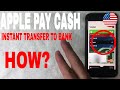 ✅  How To Instantly Transfer Apple Pay Cash To Bank Account 🔴