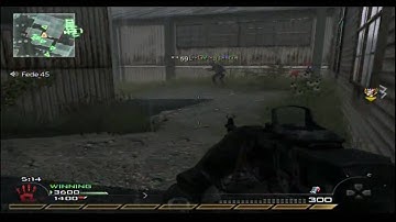 MW2-Modern Warfare 2 Online Multiplayer Gameplay Team Deathmatch Underpass ps3