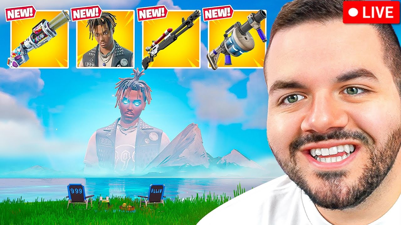 NEW JUICE WRLD FORTNITE UPDATE! - YouTube