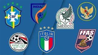 Every National Team Logos