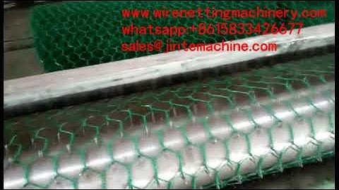 爱剪辑 hexagonal wire netting machine
