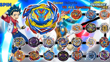 【세이버 발키리 VS 올 슈퍼킹】 마라톤 배틀 베이블레이드 버스트 다이너마이트 【Savior Valkyrie VS ALL Sparking】Beyblade Burst DB