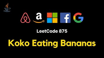 875. Koko Eating Bananas - JAVA (Binary Search - Detailed explanation)
