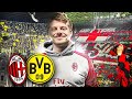 Je decouvre san siro un rve de gosse  vlog milan dortmund  footrotter 76