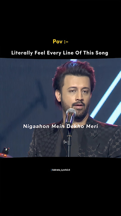 Atif Islam | Singing | Tu Jane Na | #trending #atifaslam #music #liveperformance #trendingshorts