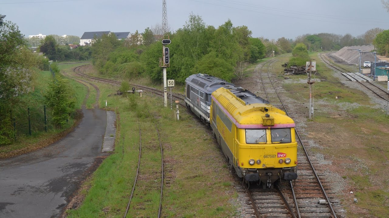 Une matinée manœuvre au triage de Laon