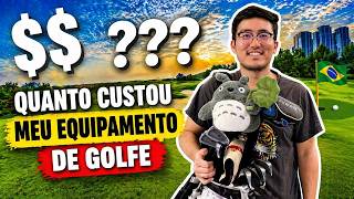 QUANTO CUSTOU MEU EQUIPAMENTO DE GOLFE ??? (Veja a análise completa!) Akira Go | Golfe