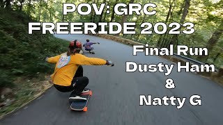 POV: 2023 GRC Freeride Final Run  Dusty Ham & Natty G GoPro