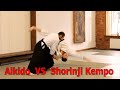 Martial arts. Aikido VS Shorinji Kempo. Айкидо и Сёриндзи Кэмпо. 合気道 と 少林寺拳法。