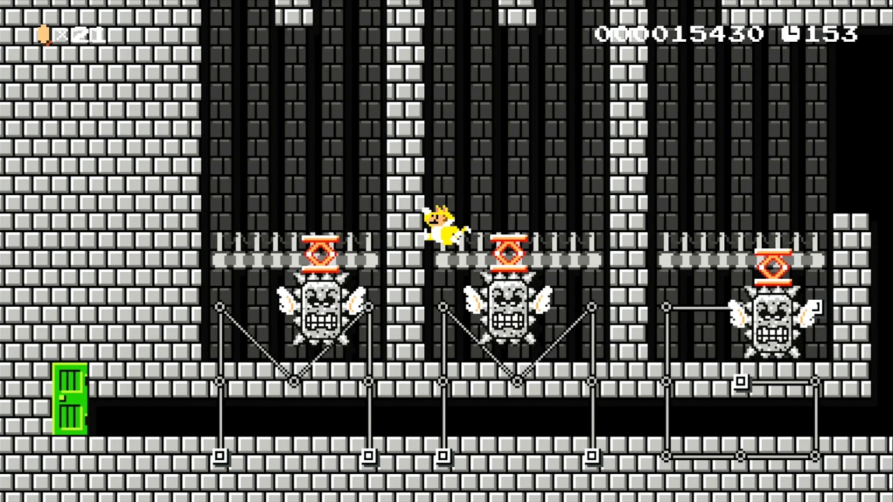 NEW Castle MMG by づま - SUPER MARIO MAKER - NO COMMENTARY 1bh - YouTube
