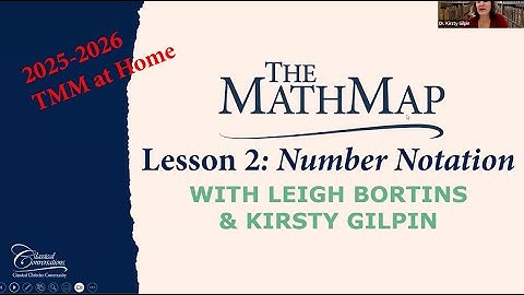 The Math Map | Lesson 2: Number Notation – 2025 edition
