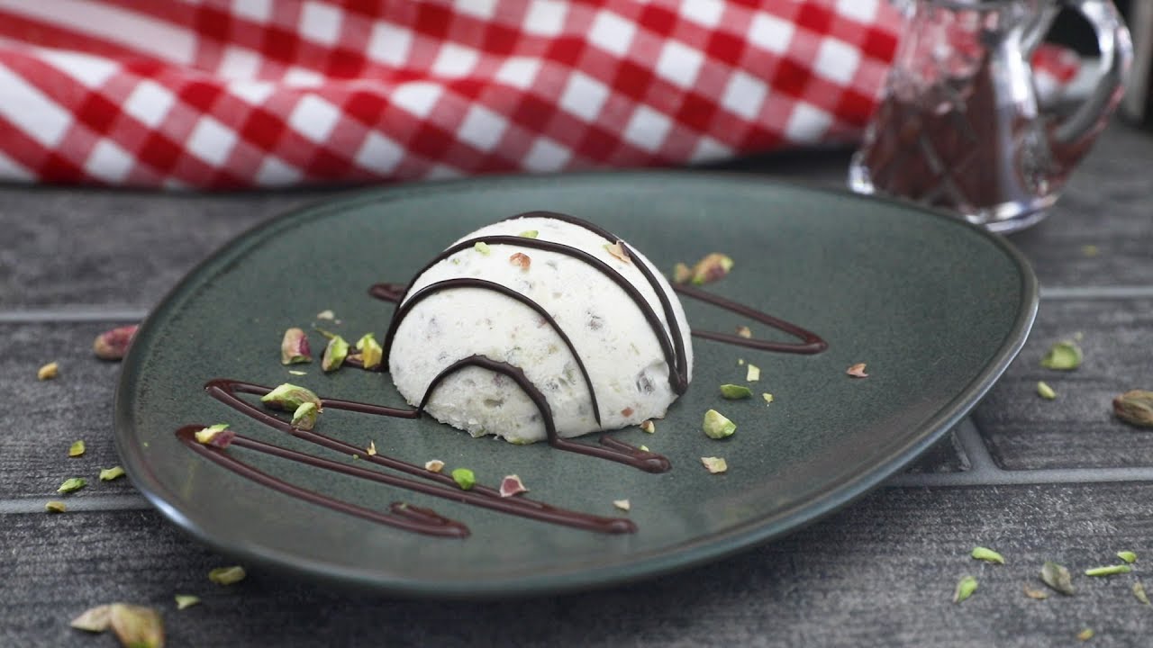Pistachio Semifreddo