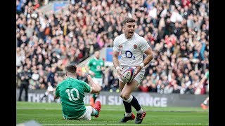 Ford capitalises on Sexton error for England try! | Guinness Six Nations