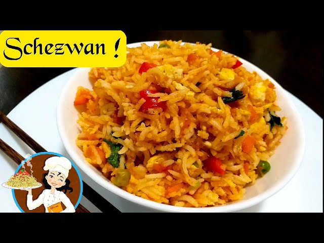 Schezwan Fried Rice Recipe in Tamil | Homemade Schezwan Sauce | Street Food Style Fried Rice | Food Tamil - Samayal & Vlogs