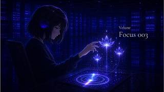 Velune Focus 003 | Soft Blue Ambient for Deep Focus, Study &amp; Work