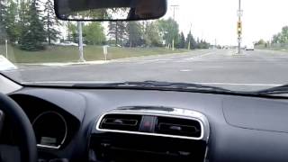 Road Test in the new Mitsubishi Mirage, How fast it accelerates