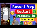recent app restart problem ! recent me app restart jata hai ! #fvpシ #farming #fbreels
