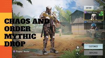 Chaos And Order Mythic Drop || 3 Spin Try || Prophet-Arbiter Voice Test || CODM Draw Video