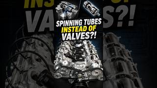 This Engine Uses Spinning Tubes Instead of Valves?! #valve #engine #trending #viral #vaztec #rotary