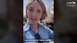 Din gåva öronmärks till krisen i Gaza | Unicef Sverige